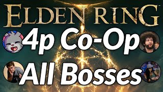 Elden Ring All Bosses CoOp Speedrun w LilAggy parkenharbor spikevegeta [upl. by Garik56]