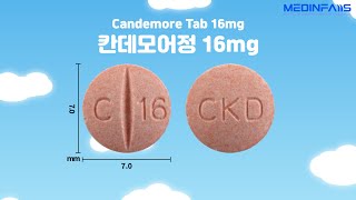 643305140 칸데모어정16mg [upl. by Enitram]