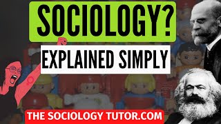 What is SOCIOLOGY Sociology A Level [upl. by Annamaria635]