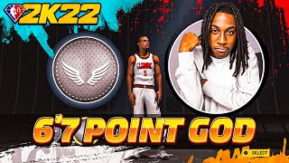 67 POINT G0DS ARE BACK BEST NBA 2k22 CURRENT GEN BUILD [upl. by Bryon]