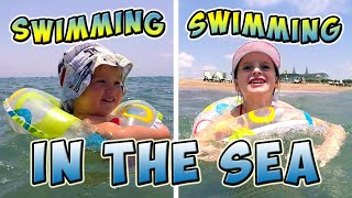 Swimming Swimming in The Sea  Купаемся Купаемся в Море [upl. by Adnilra]