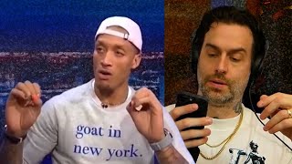 Chris DElia Reacts to Dumb Athlete Who Thinks Hes Smart [upl. by Tedda]