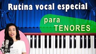 Ejercicios de vocalización para TENORES🎵 CALENTAMIENTO vocal para tenores Clases con Natalia Bliss [upl. by Rufina450]