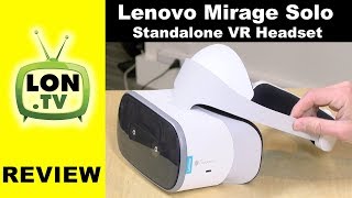 Lenovo Mirage Solo Review  Standalone VR Headset with Room Scale  Worldsense [upl. by Karlis811]