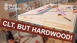 Hardwood Cross Laminated Timber CLT An Australian First [upl. by Delinda]