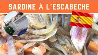 Recette SARDINE à lescabèche RAPIDE et très SIMPLE [upl. by Washburn]