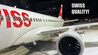 TRIP REPORT  SWISS Business Class A220300  ZRHOSL  LX1218 [upl. by Delos144]