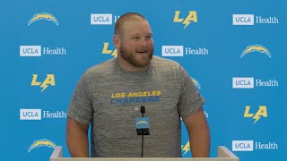 Bradley Bozeman On Herbert amp Training Camp  LA Chargers [upl. by Fital]