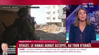 Otages  le Hamas aurait accepté au tour dIsraël [upl. by Jerrilyn470]