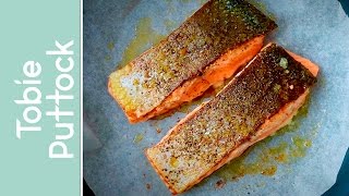 How to Cook Crispy Skin Salmon [upl. by Allac]