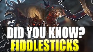 New Fiddlesticks  Did You Know  Ep 98  League of Legends [upl. by Guido]