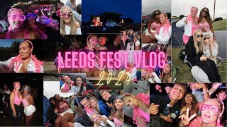 LEEDS FEST VLOG 2024 🕺🏻🎪💖💫🥳 [upl. by Iggem325]