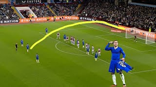 Enzo Fernández super freekick GoalAston Villa vs Chelsea13 All Goals and Extended Highlights [upl. by Otsenre]