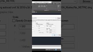 How to Work Effectively with Non Civil 3d File in AutoCad Civil 3d  Civill 3d Shorts civil3dpro [upl. by Silliw432]