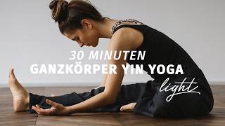 Yin Yoga für Anfänger  tiefe Entspannung für den ganzen Körper  30 Min Erholung amp Stressabbau [upl. by Angil]