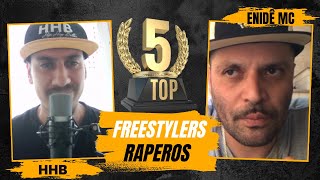 Enidê MC 🇧🇷 dice su Top 5 de FREESTYLERS y RAPEROS [upl. by Avenej450]