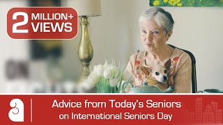 SeniorLivingInIndia  Advice From Todays Seniors On International Seniors Day [upl. by Qifar]