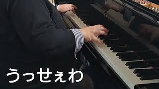 Ado「うっせぇわ」を弾いたらお前の演奏がうっせぇわ感が強くなった：Piano Cover Usseewa  Ado 蘭の趣味ピアノ [upl. by Navaj]