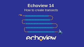 Creating transects in Echoview a howto video [upl. by Euqcaj468]