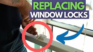 How To Replace Window Locks On Anlin Windows [upl. by Ydnyc]