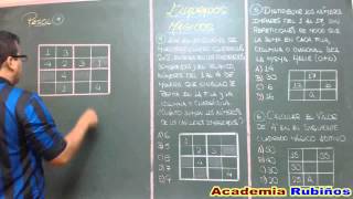 DISTRIBUCION NUMERICA PROBLEMA RESUELTO DE FIGURAS MAGICAS [upl. by Attenov]