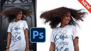 Perfectly Isolate Hair Using AI Hair Selection in Photoshop [upl. by Nicola578]