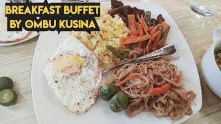 BREAKFAST BUFFET IN SEQUIOA HOTEL QUEZON CITY OMBU KUSINA  HIGHLY RECOMMEND  NOT SPONSORED [upl. by Isabelita]