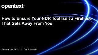 Find the right NDR tools to maximize defense capabilities [upl. by Heins166]