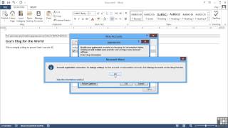 Microsoft Word 2013 Tutorial  Blog Publishing With Word [upl. by Barbee]