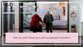 Abstimmung zur quot13 AHVRentequot [upl. by Chariot]