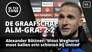 Büttner Weghorst moet ballen erin schieten bij Manchester United [upl. by Yzzik]