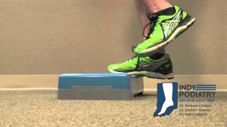 Achilles Tendonitis Eccentric Exercise [upl. by Atikaj]