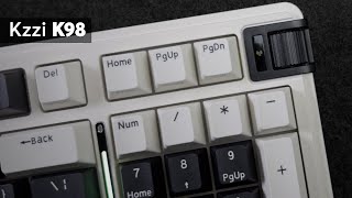 Kzzi K98 Sound Test  Amazing 98 GasketMount Mechanical Keyboard [upl. by Leuneb]