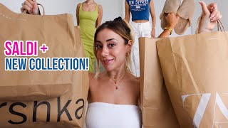 HAUL dei SALDI estate 2023 🛍🏖️  Bershka HampM Zara e Zara Home [upl. by Rikahs]