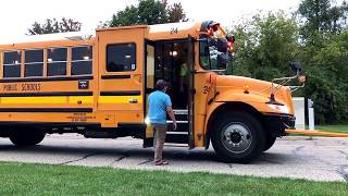 Riding school bus [upl. by Gnem]