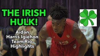 Aidan Harris Igiehon  quotThe Irish Hulkquot  Team Rio Highlights [upl. by Ennaeilsel]