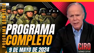 Por tercer día se reportaron apagones en México  Ciro Gómez Leyva  Programa Completo 9mayo2024 [upl. by Bradman514]