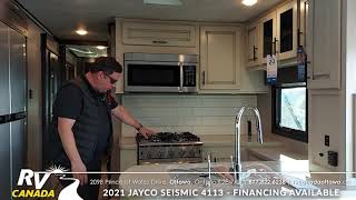 2021 Jayco Seismic 4113 Fifth Wheel Toy Hauler at RV Canada [upl. by Jude305]