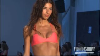 Mikoh Summer 2015 Miami Swim Backstage interviews amp runway [upl. by Naujek]