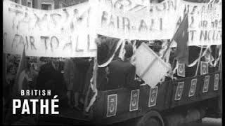 Cypriot Turks March To Downing Street 1958 [upl. by Sesmar]