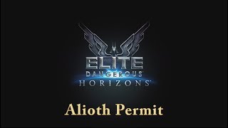 Elite Dangerous Alioth Permit Shown fast and simple [upl. by Assenay179]