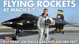 Joe Engle The Pilot And Astronaut That Flew Rockets Flying The X15 At 280000 Feet and Mach 57 [upl. by Sac]