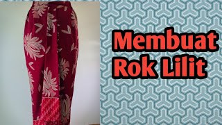 Cara membuat rok lilit  Draperi pakai ban [upl. by Natica123]