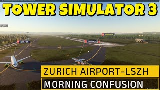 LSZH Zurich Tower Sim 3 [upl. by Daniel815]