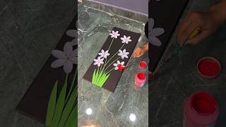 Unique plastic spoons flower wall decor 💫 shorts youtubeshorts viral diy crafts trending fun [upl. by Niaz665]