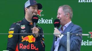 F1 2018  Chinese GP  Full Podium Interview 1080p50fps [upl. by Renate]