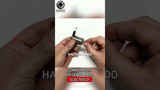 🔴 Como hacer un generador eléctrico casero en casa 🏠 [upl. by Kate]