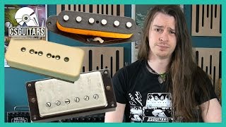 Single Coil vs P90 vs Humbucker Whats The Difference [upl. by Steffen]