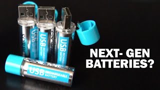 Testing Two Unusual USB Rechargeable Batteries [upl. by Aicilak]