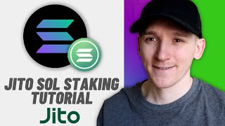 JitoSOL Tutorial How to Stake SOL with Jito [upl. by Seligman]